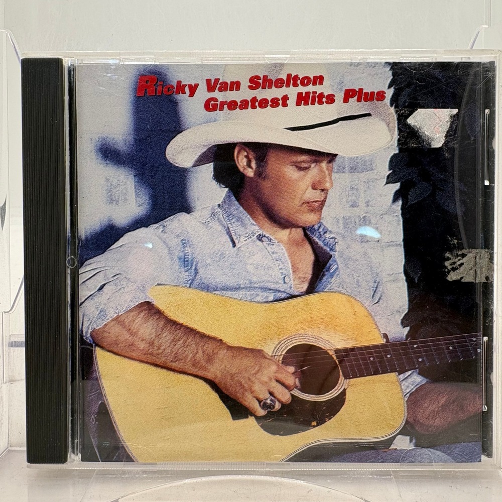 Ricky Van Shelton Greatest Hits Plus CD 1992 Columbia CK 52753 Nashville Country